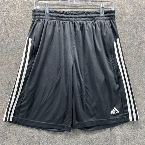 adidas Other - Adidas Shorts Men Large Black White Athletic Basketball Training Gym Trefoil